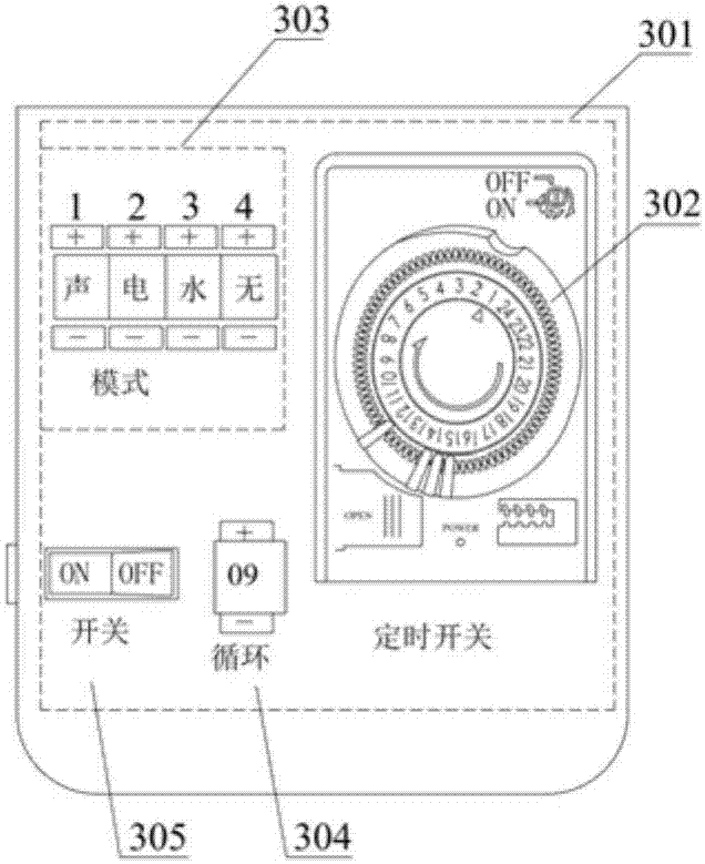 Experimental device for establishing anxious animal model