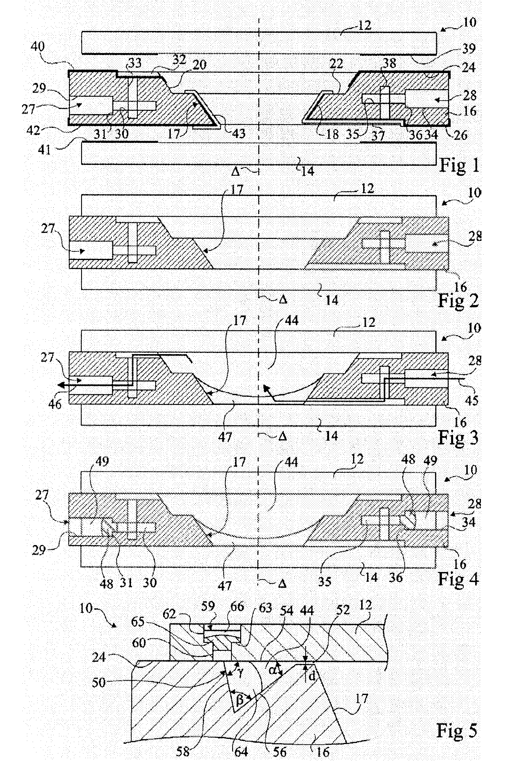 Method of manufacturing an electrowetting-based variable-focus lens
