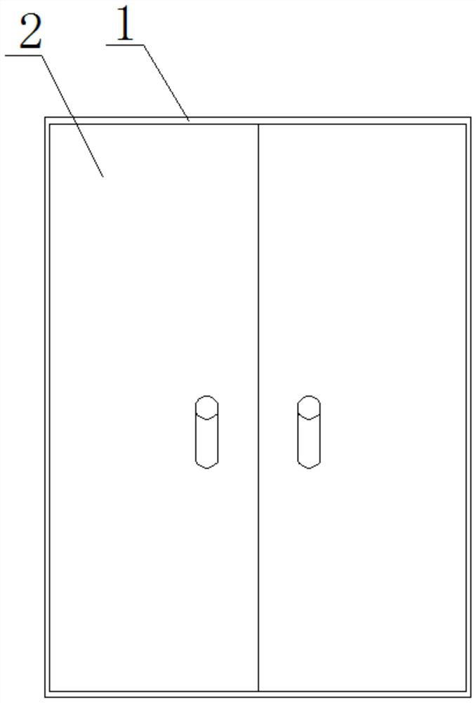 Fixed separation type low-voltage switch cabinet