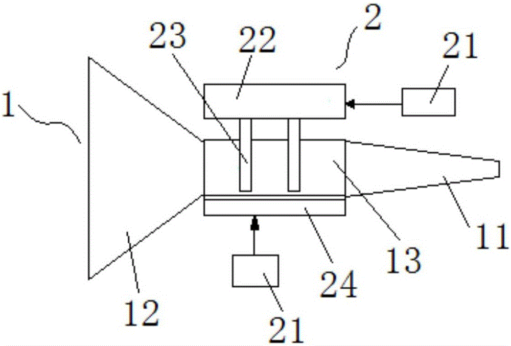 Noise and static pressure joint loading device
