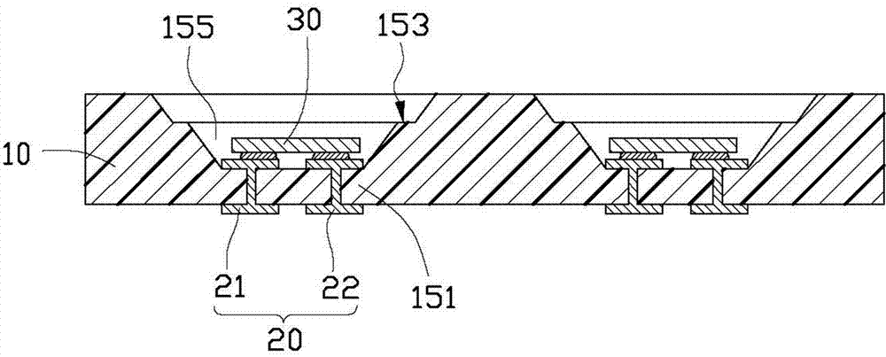 Manufacturing method of light emitting diode packaging structure