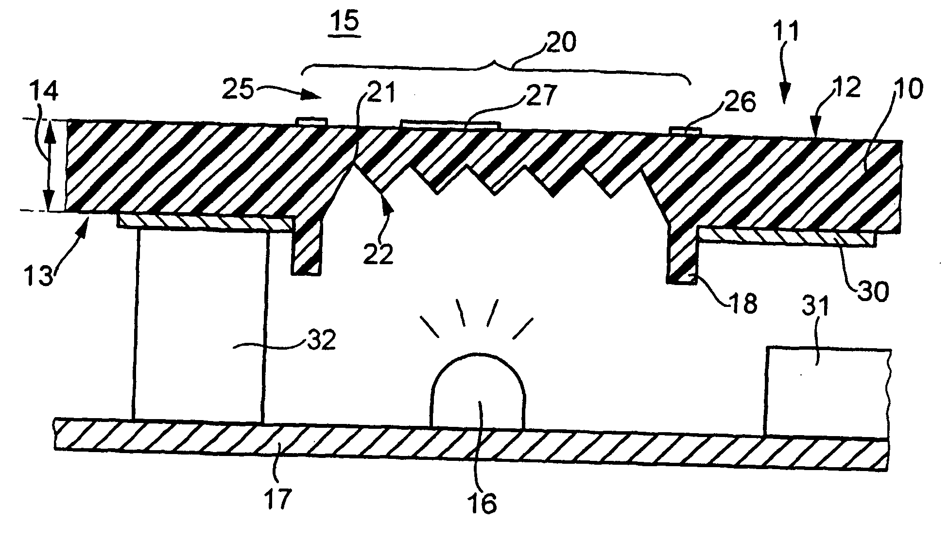 Electrical household appliance equipped with a control device and a display device