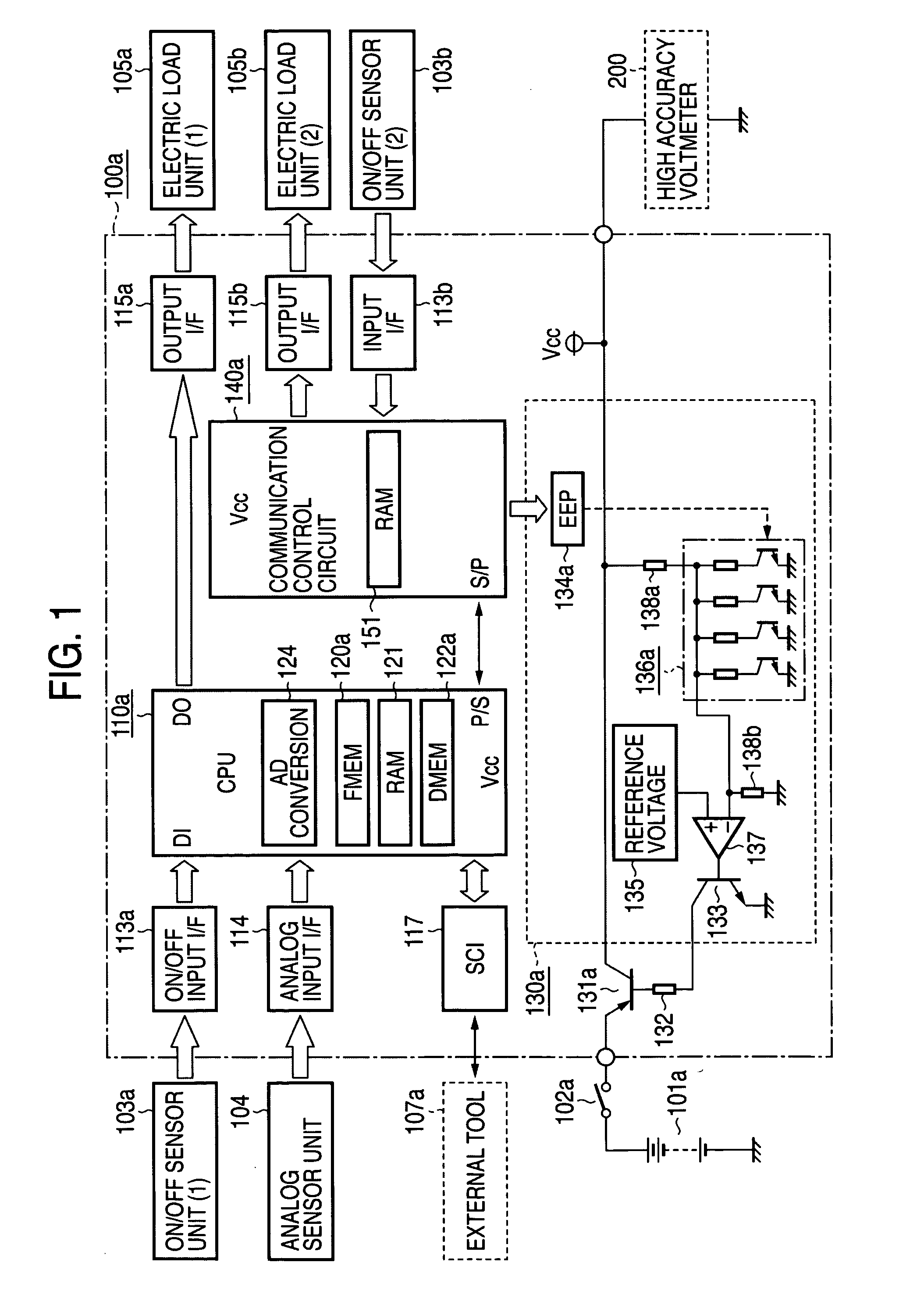 In-vehicle electronic control device