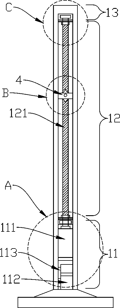 An outdoor antenna with snow removal function