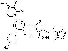 A kind of synthetic method of cefoperazone acid