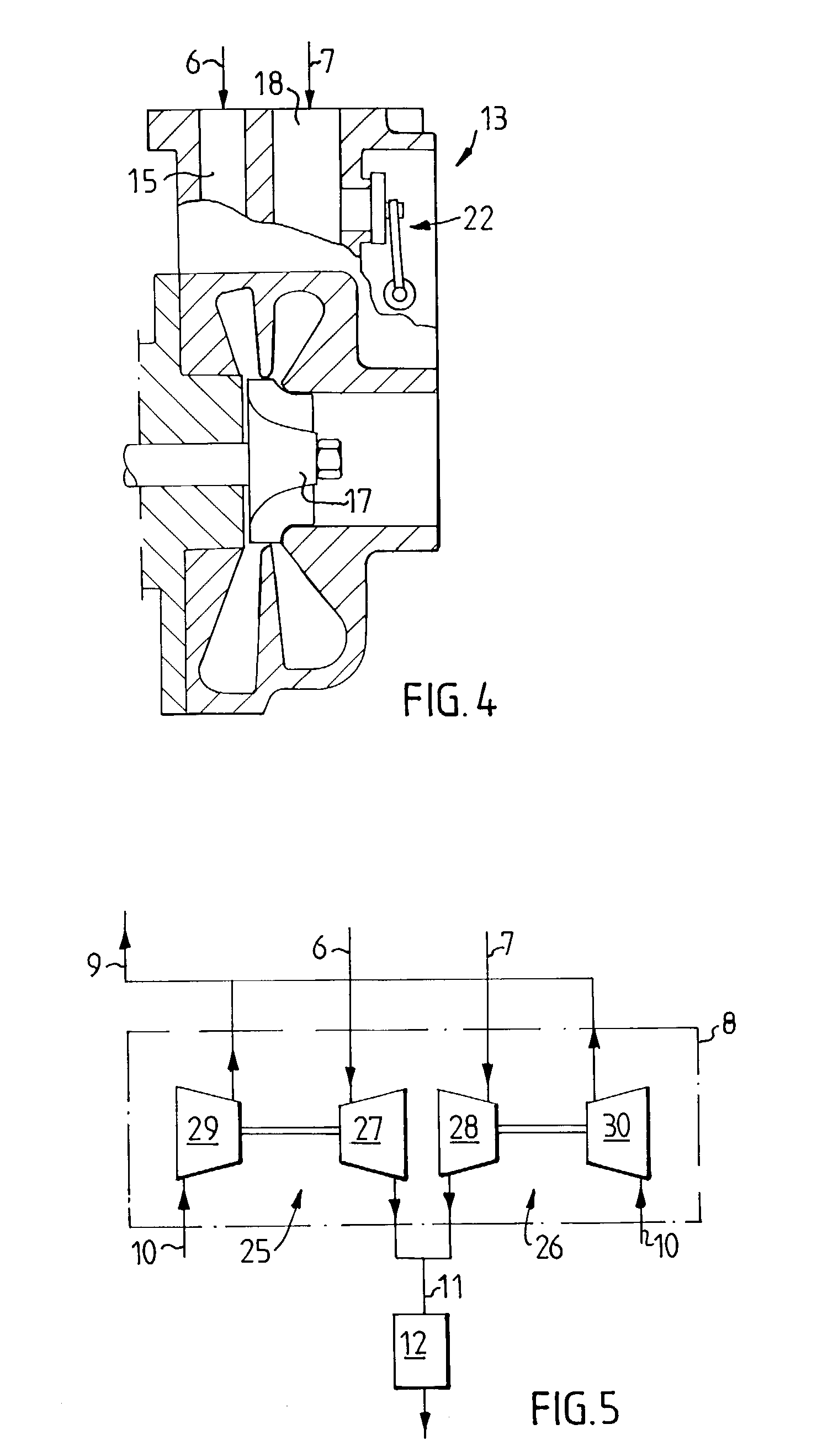 Method for driving an internal-combustion engine and an internal-combustion engine