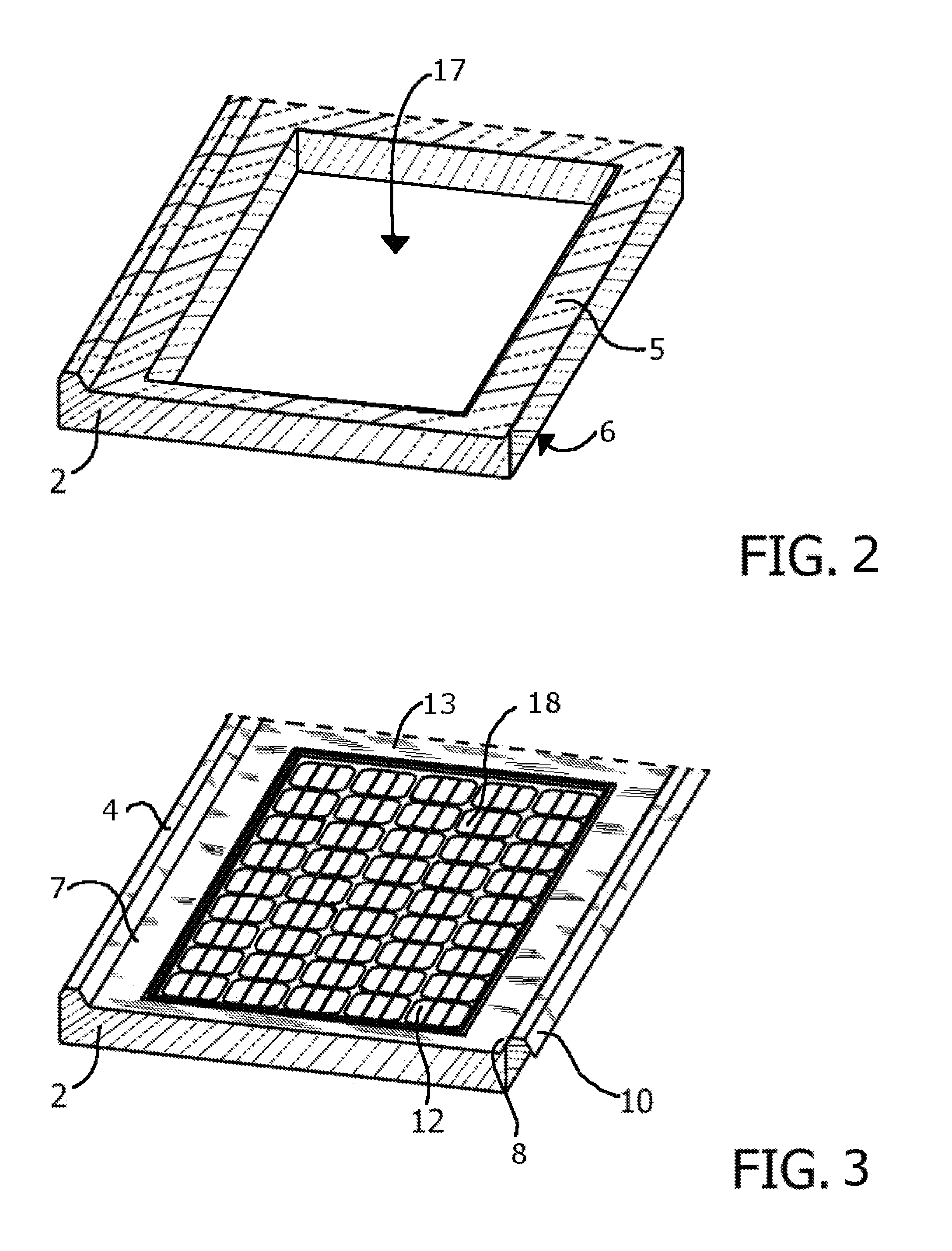 Insulating construction panel with photovoltaic module