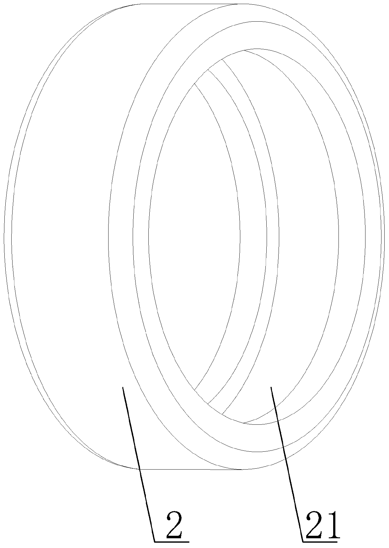 Cylindrical roller bearing and retainer treatment process thereof