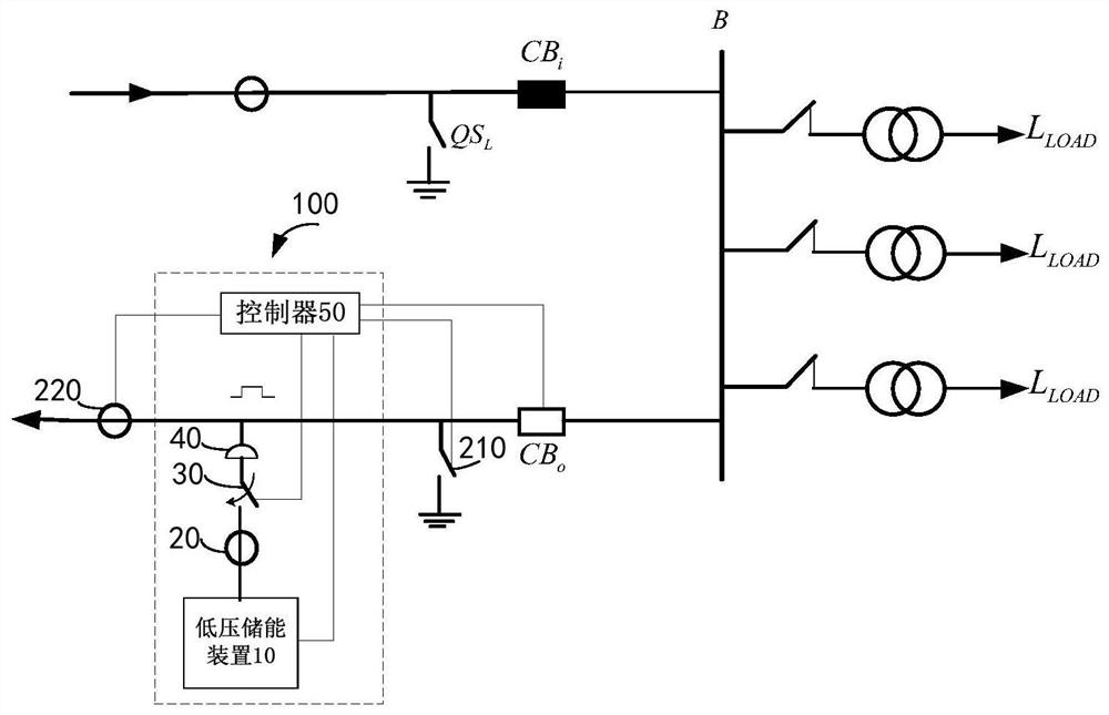 Fault detection method, low-voltage energy storage pre-operation device, controller and system