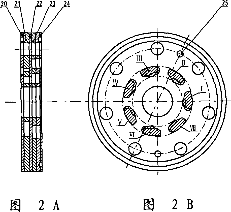 High-speed distributing cycloid hydraulic motor