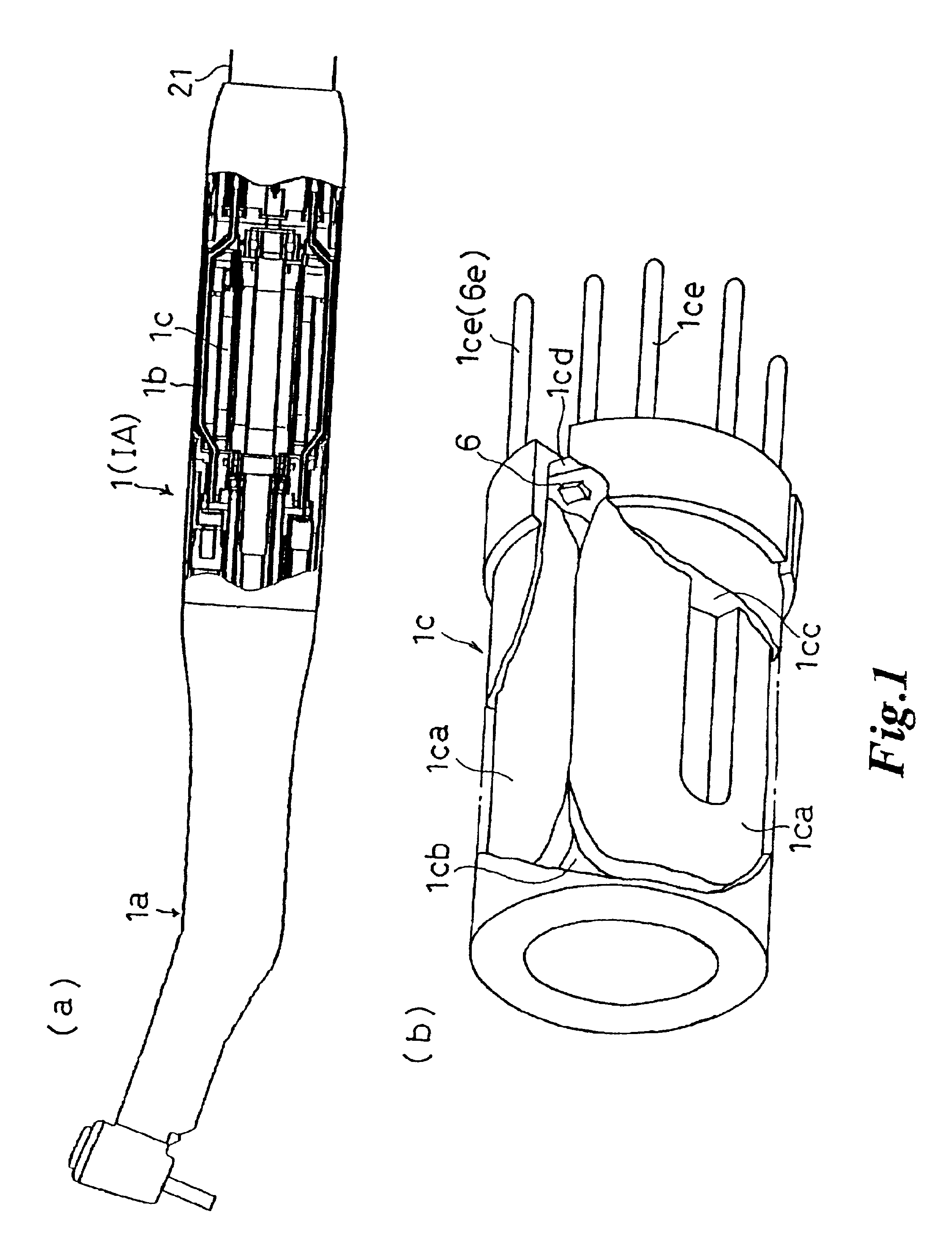 Identification type instrument assembly, identification type adapter, identification type tube, and medical apparatus using them