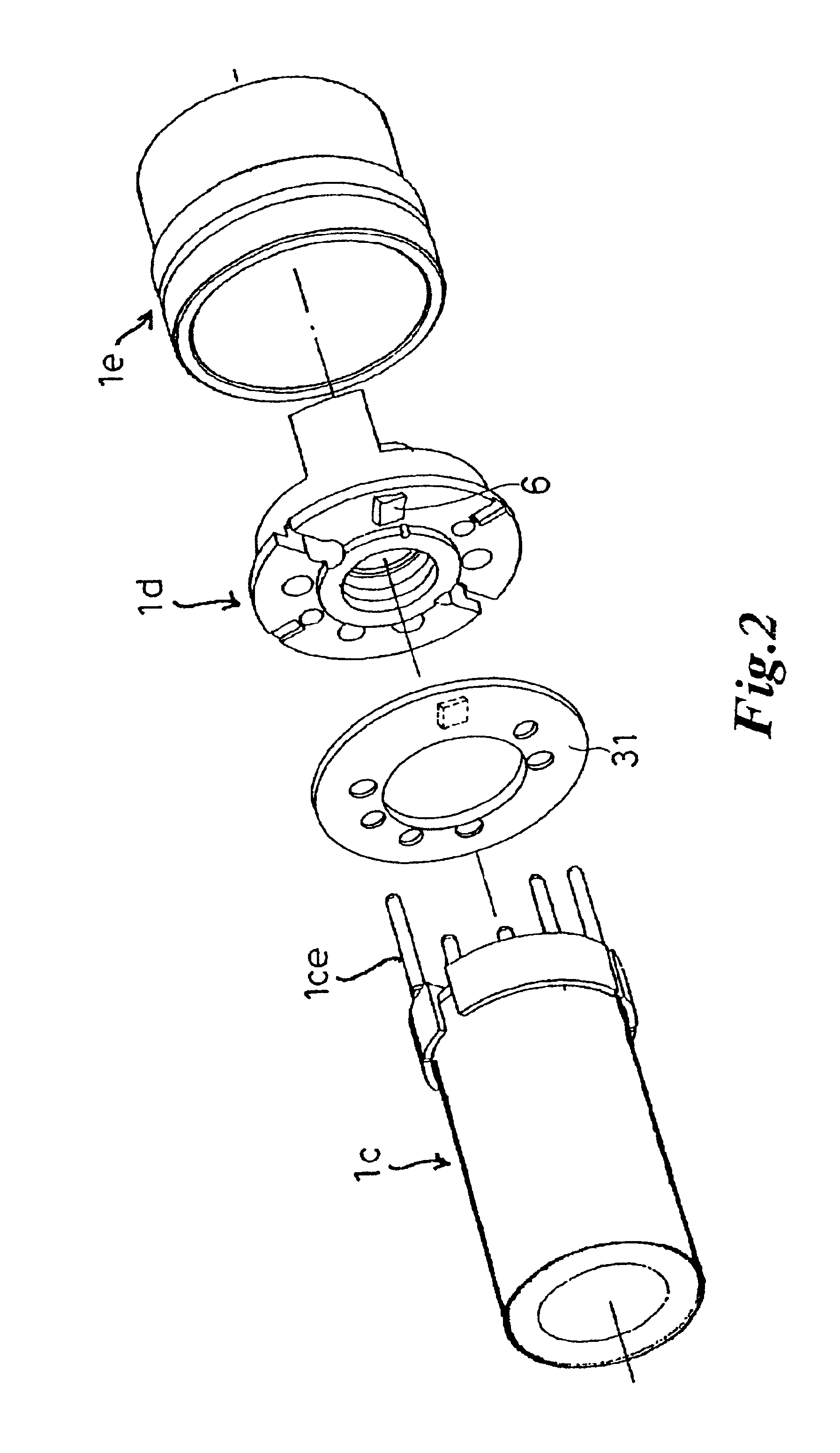 Identification type instrument assembly, identification type adapter, identification type tube, and medical apparatus using them
