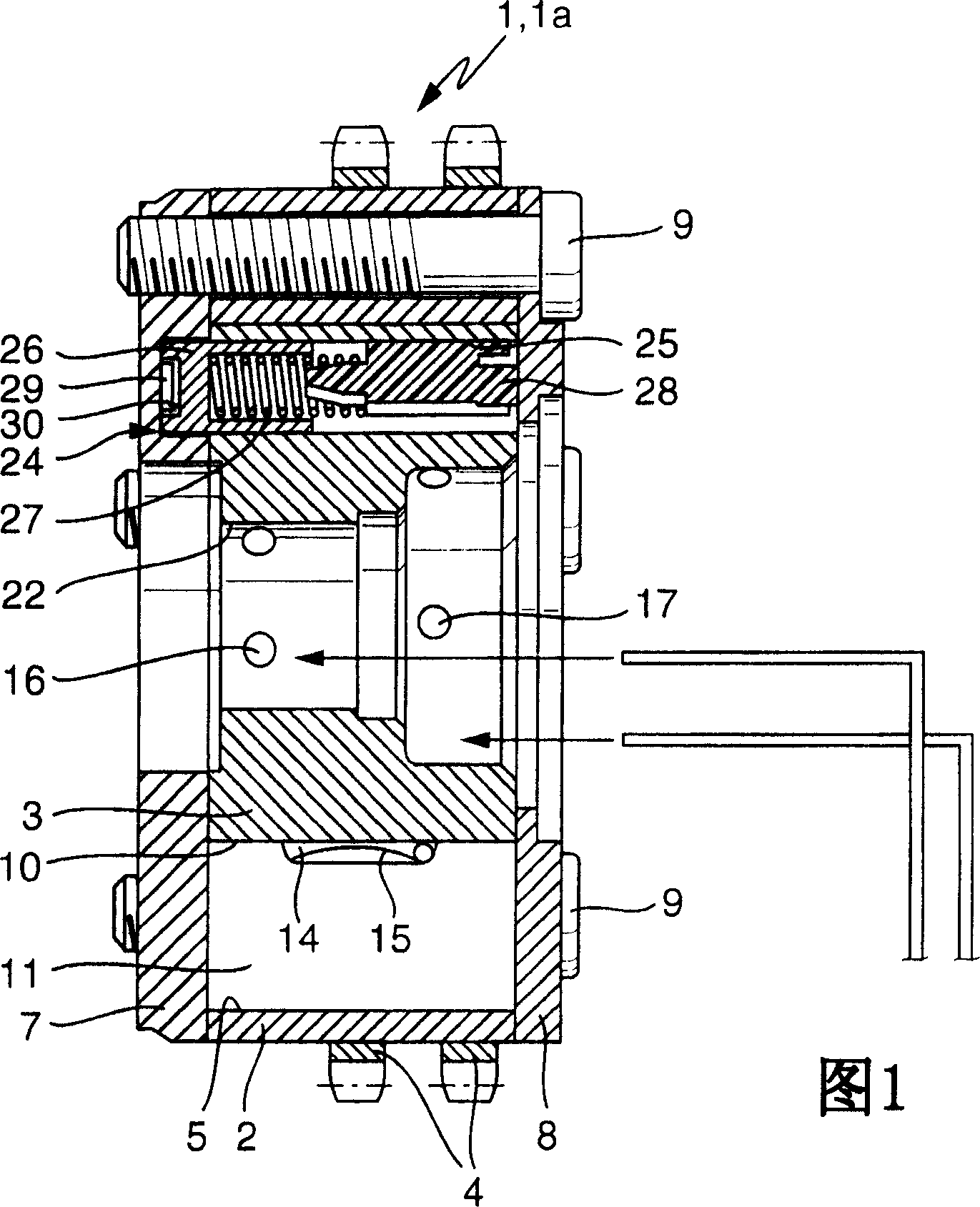 Device for altering the valve timing in an internal combustion engine