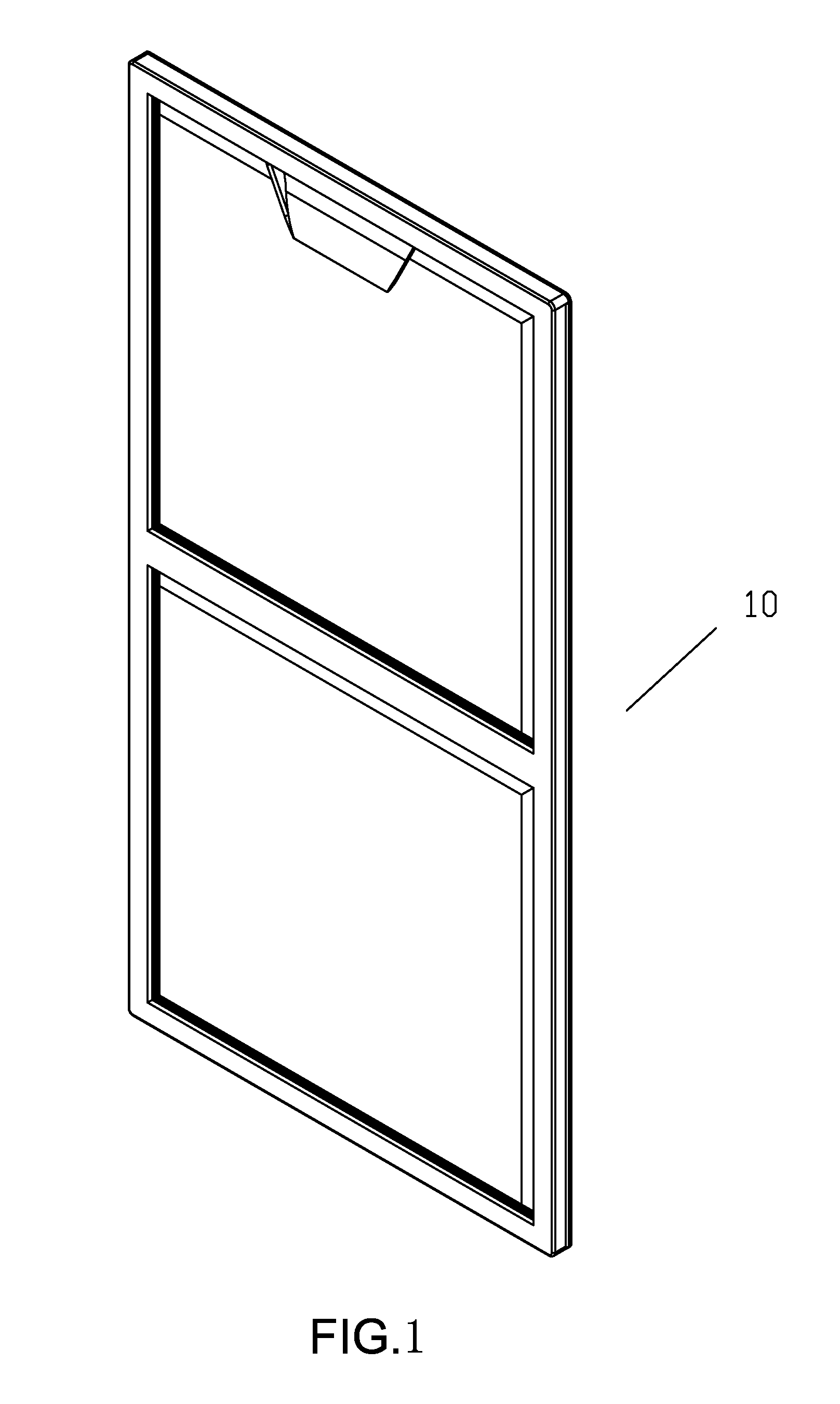 Single-layer plastic composite panel