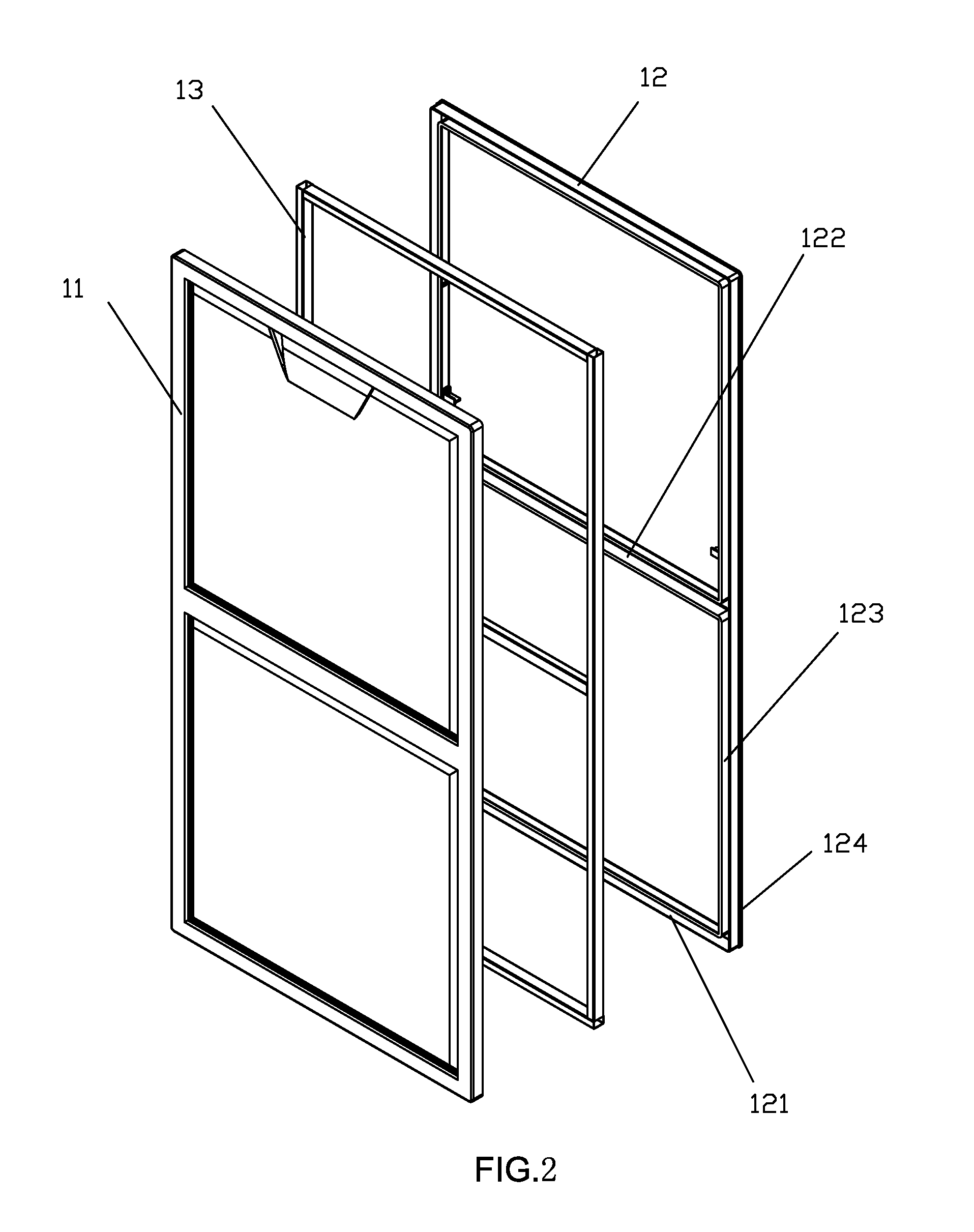 Single-layer plastic composite panel