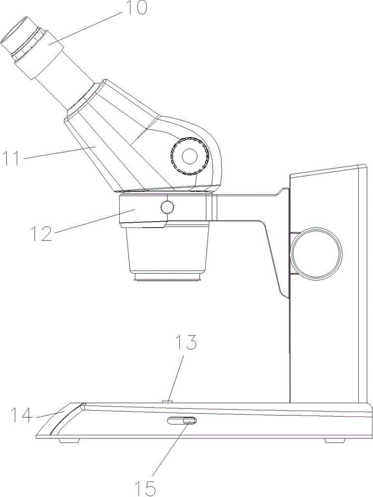 Lighting device, stereoscopic microscope and lighting method for stereoscopic microscope