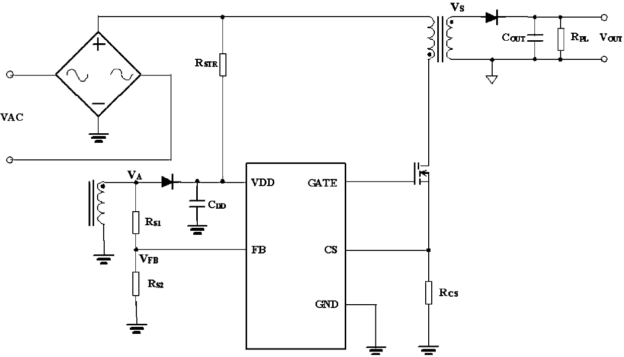 Input voltage sampling compensating circuit