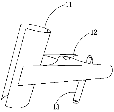 Rapid assembly and disassembly auxiliary tool of adjustable grounding line