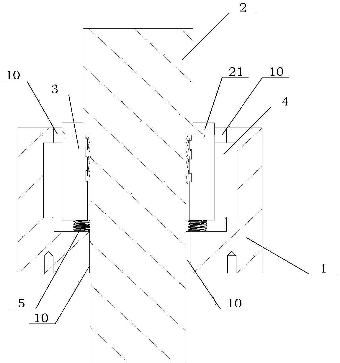 Gas end cylindrical surface combined sealing device provided with spiral groove