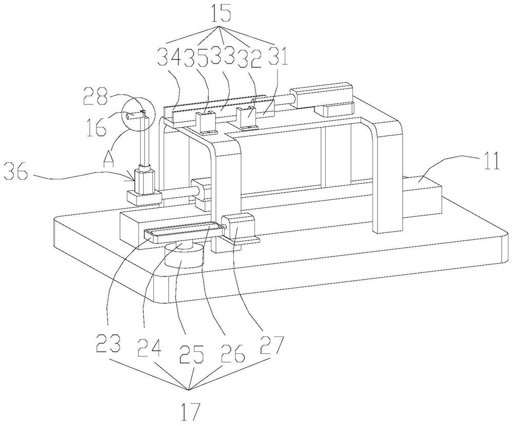 Adjustable automatic adhesive dispensing and magnet pasting assembly