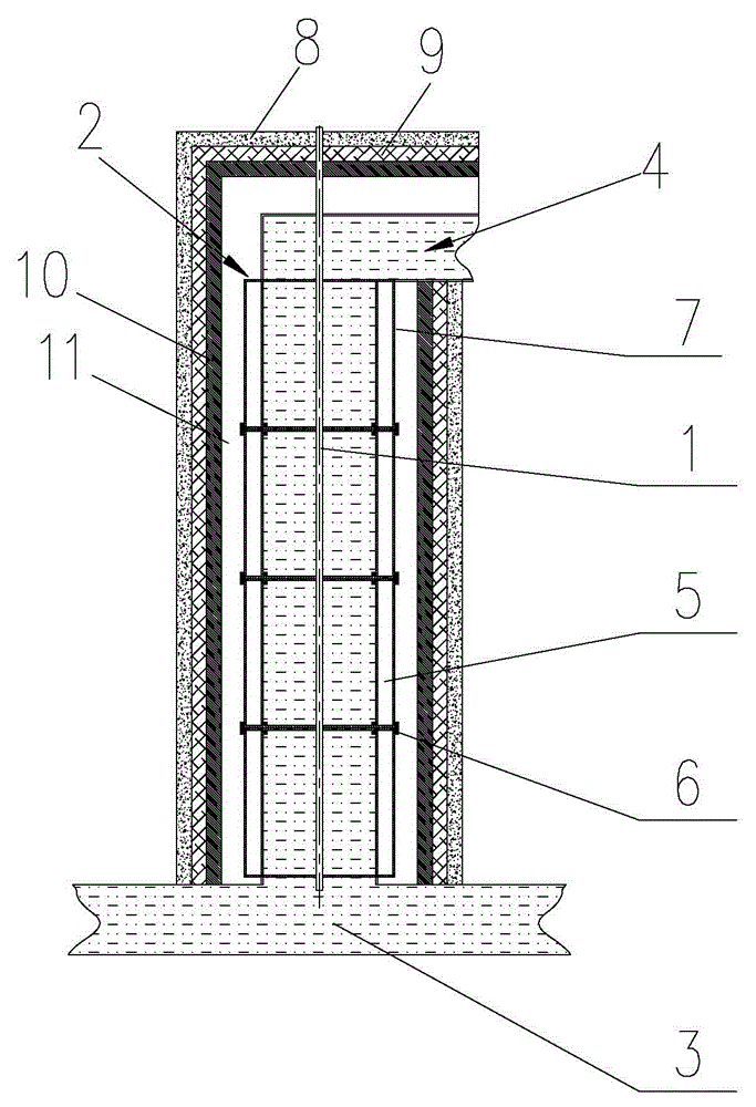 Method of Raising Oil Temperature at the Outlet of Oil Well and Structure of Oil Well