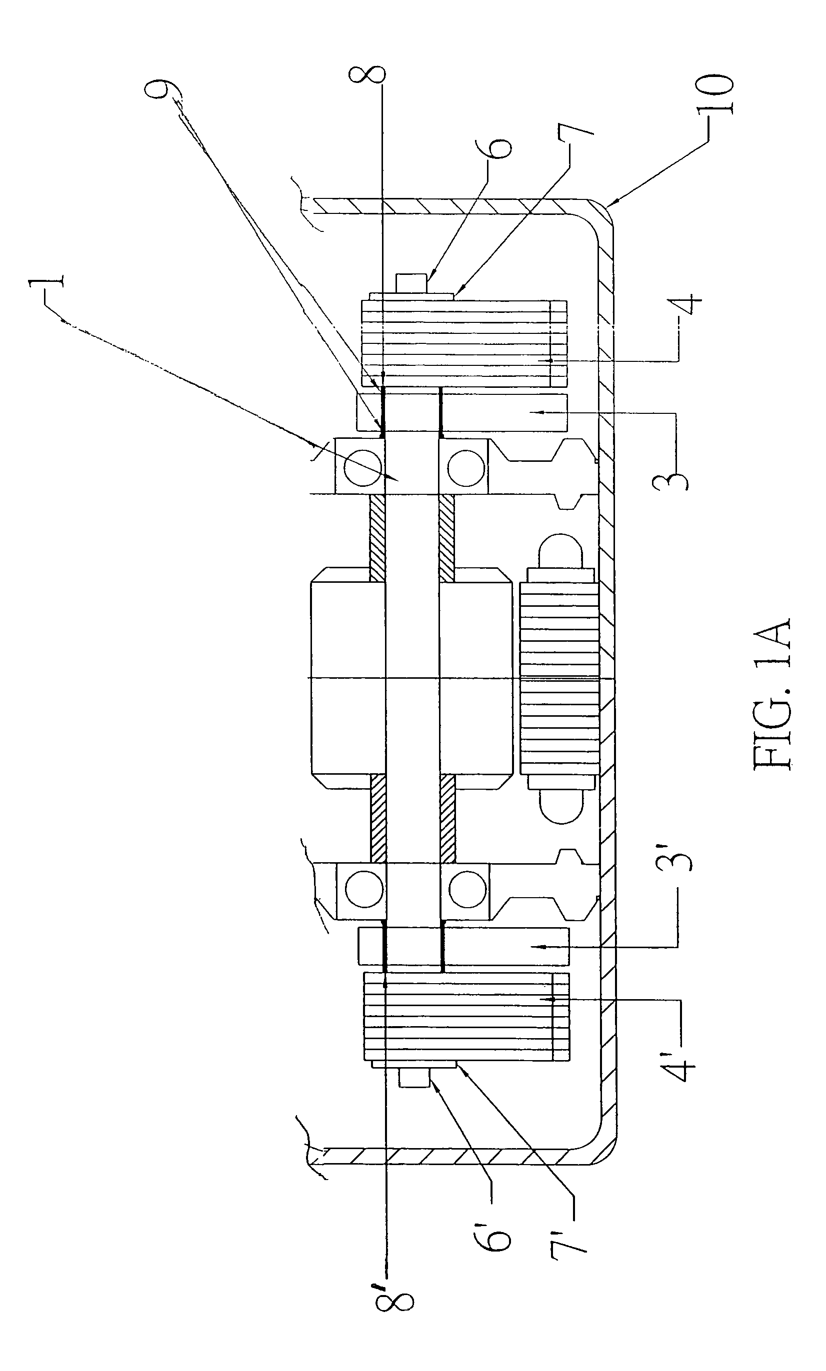 Three-phase induction motor