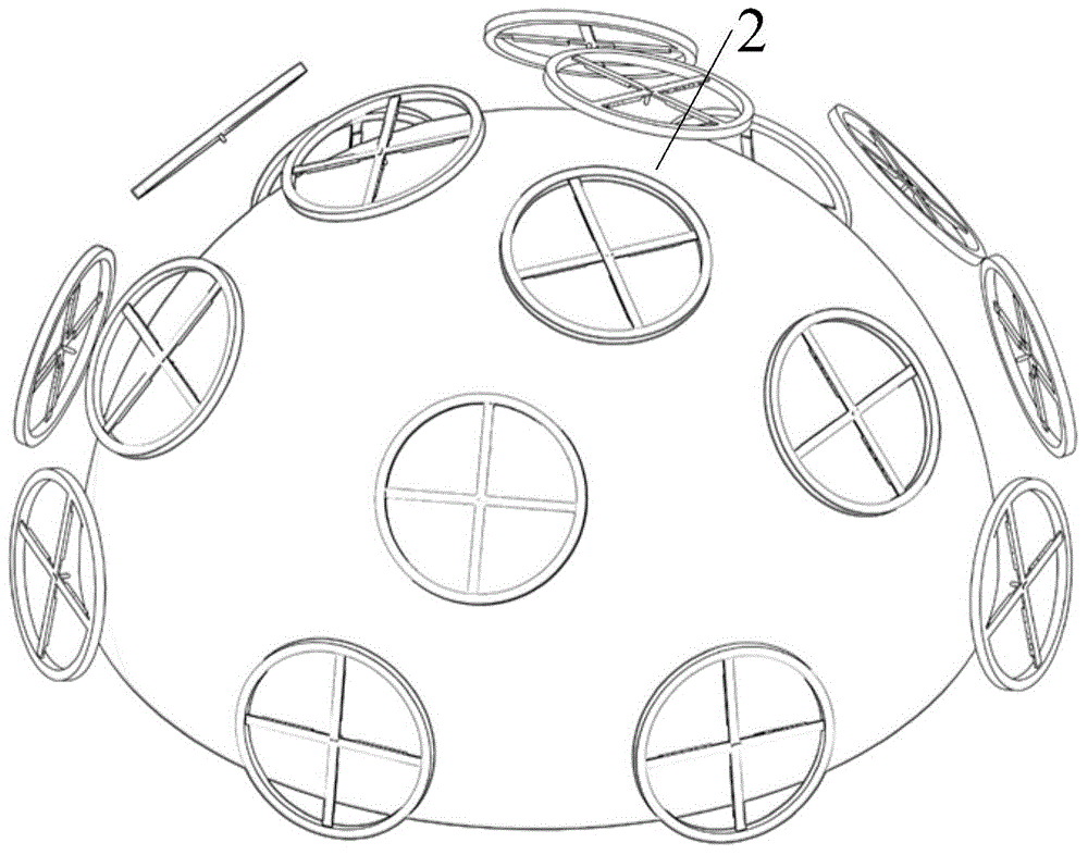 Mammary tissue elastography detection array structure based on piezoelectric impedance method and detection method of mammary tissue elastography detection array structure