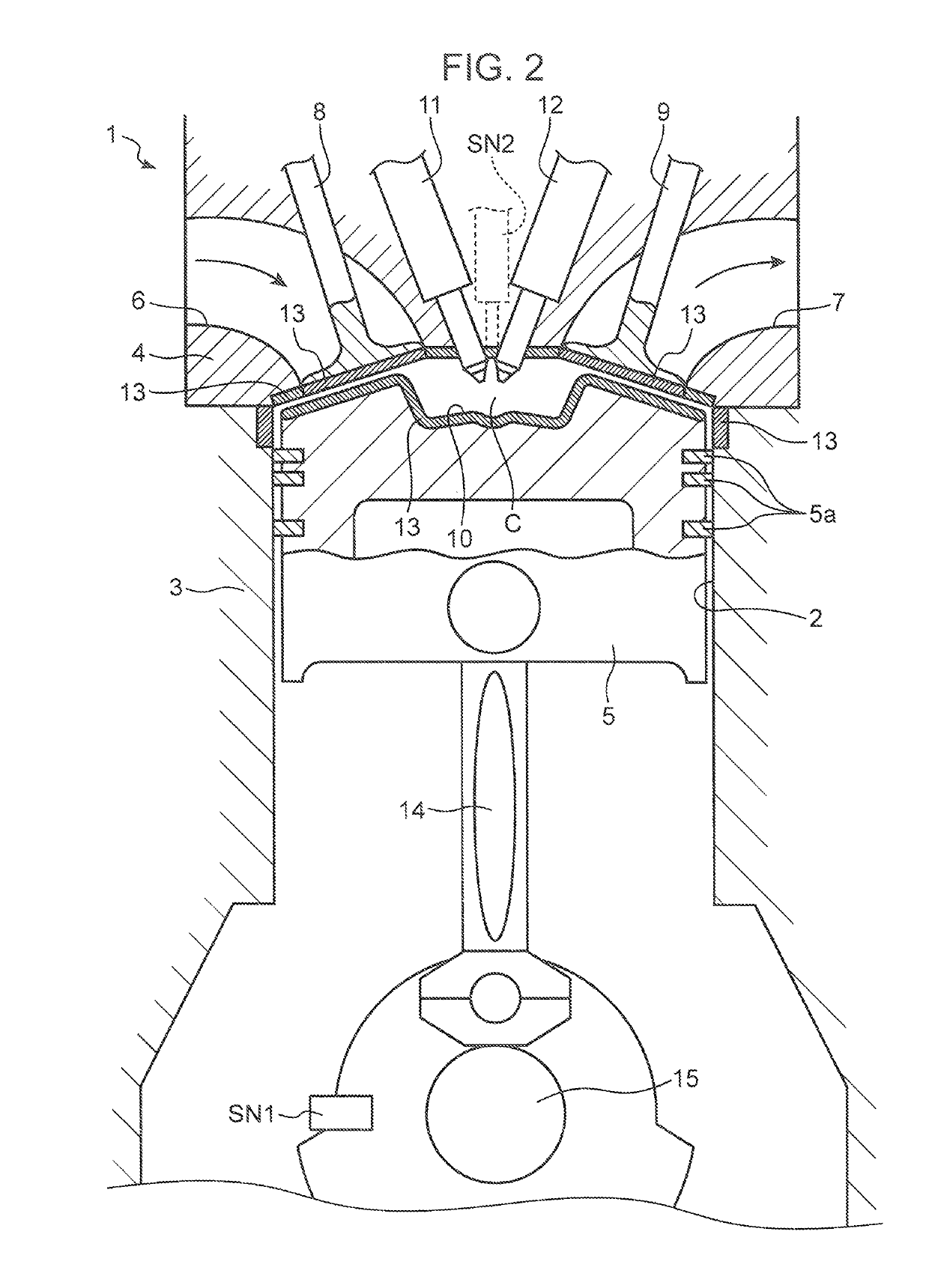 Homogeneous charge compression ignition engine