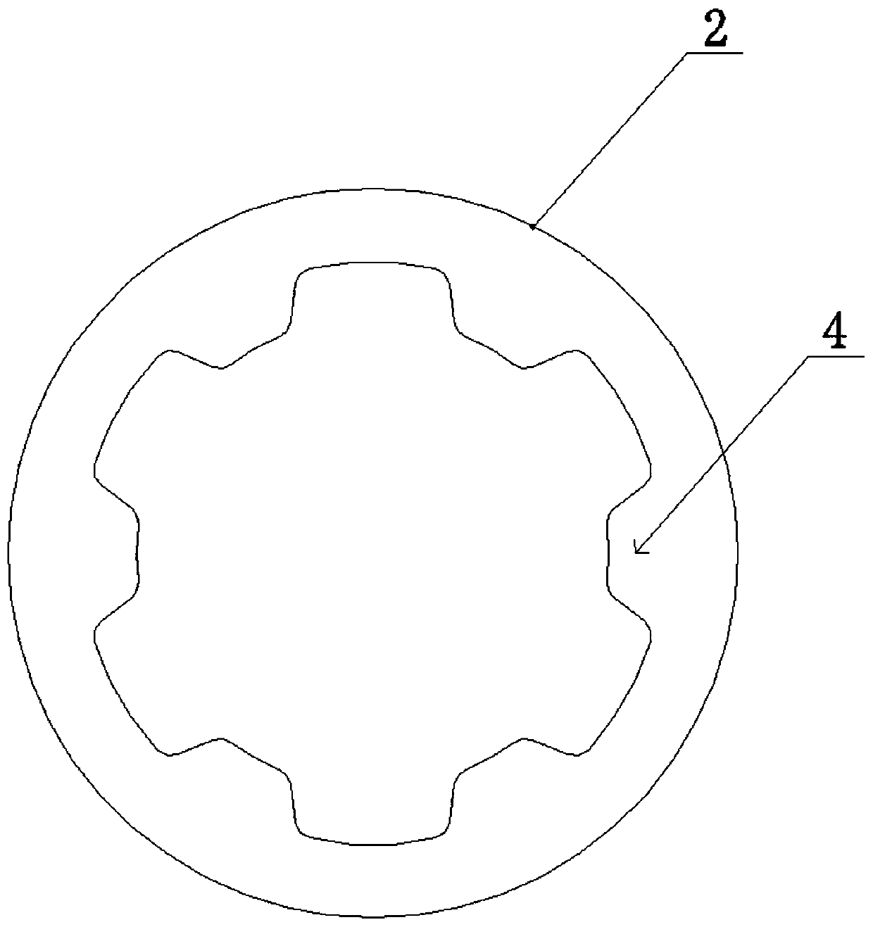 Internal locking type drill pipe