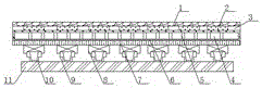 Splicing type movable floor board convenient to install and dismantle