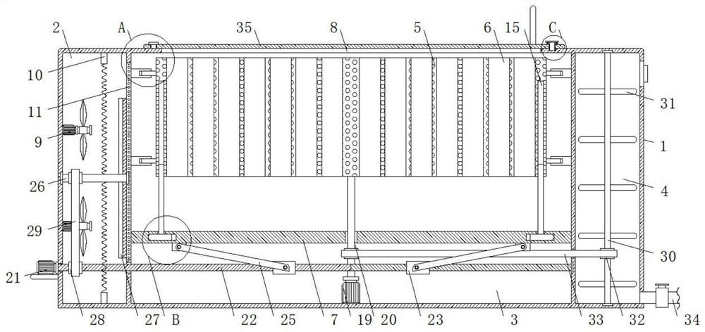 Rapid drying method for bamboo stick production