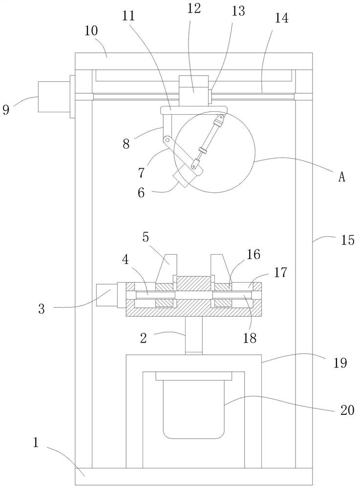 Packing material sensory defect detection device