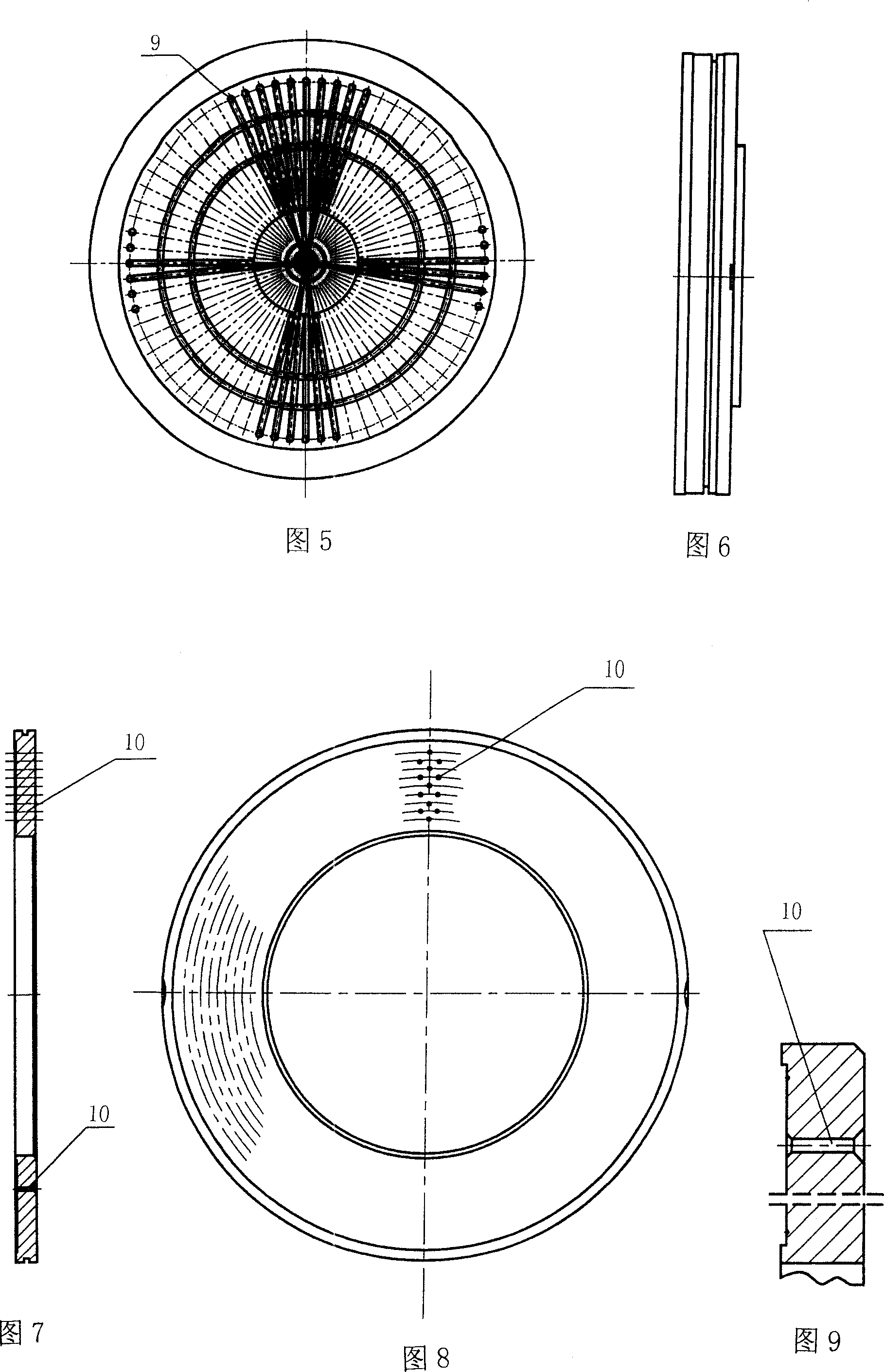 Bolt fastening type high-productivity compact top-mounted spinning assembly