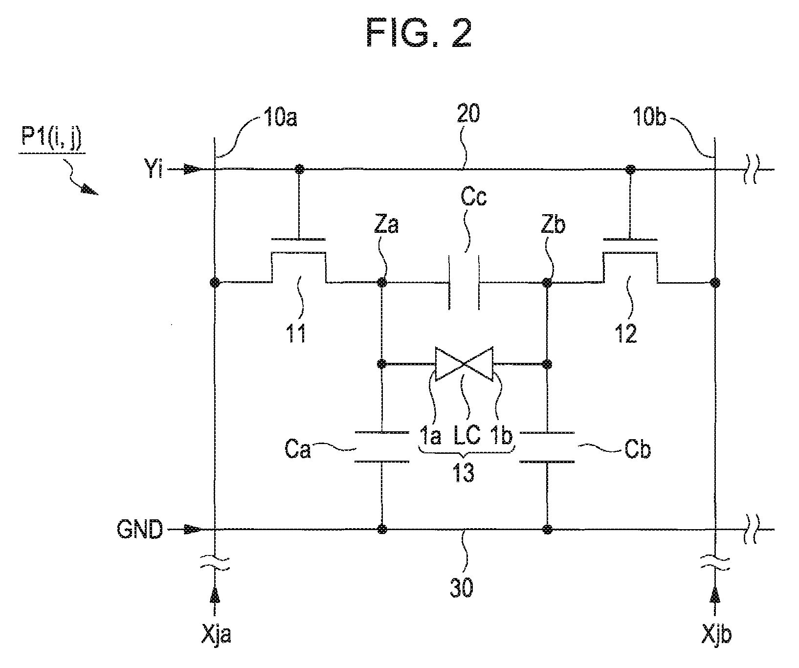 Method of driving electro-optical element, pixel circuit, electro-optical device, and electronic apparatus
