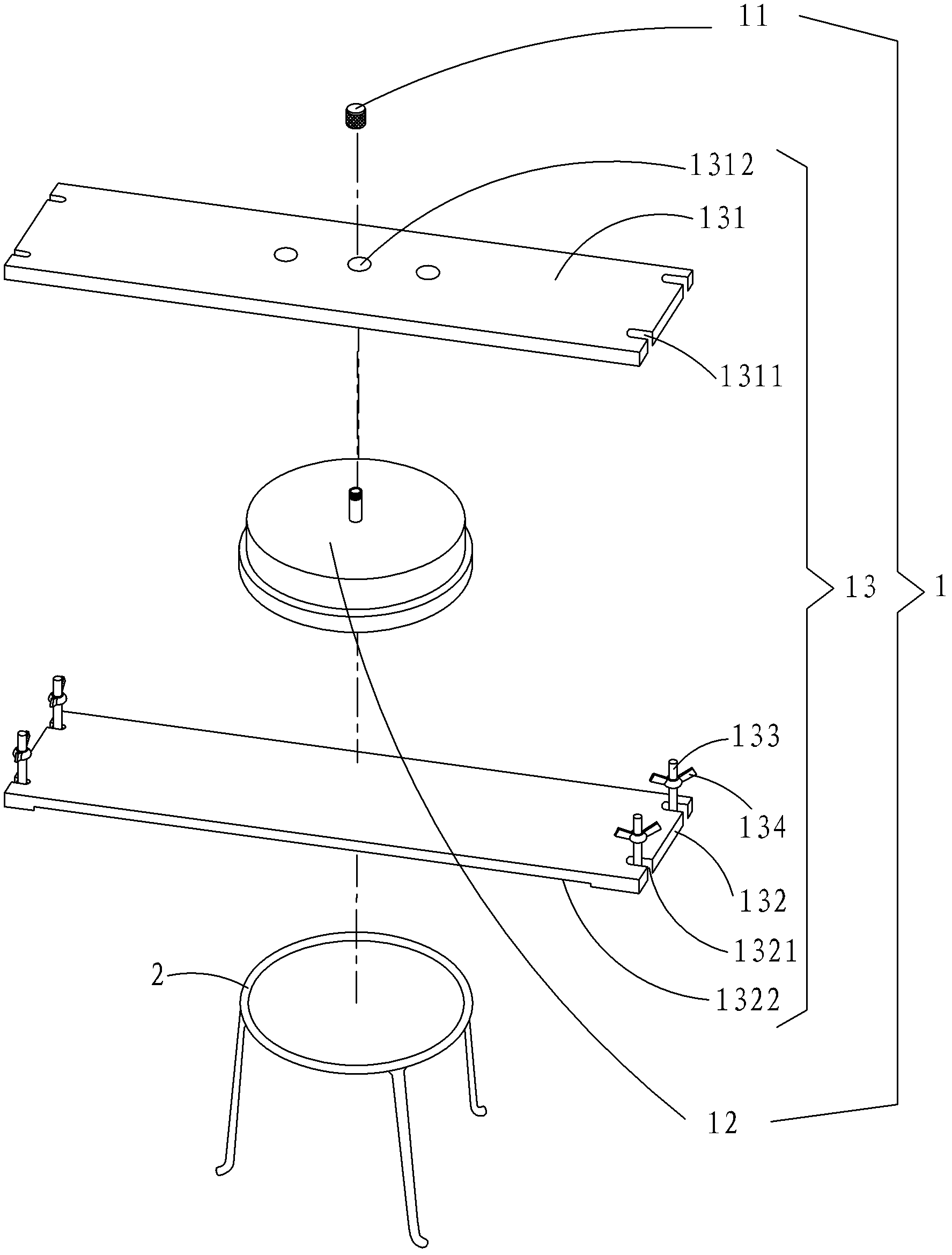 Multi-station external-clamping-type simulation migration testing tank