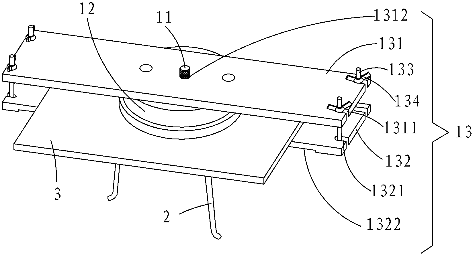 Multi-station external-clamping-type simulation migration testing tank