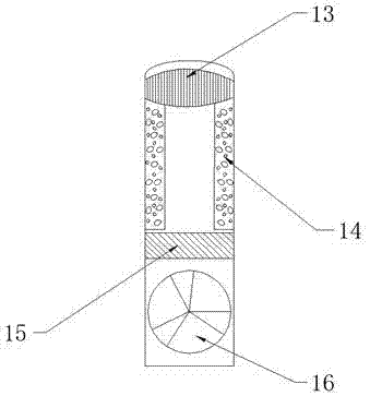 Copper valve for backwash filter