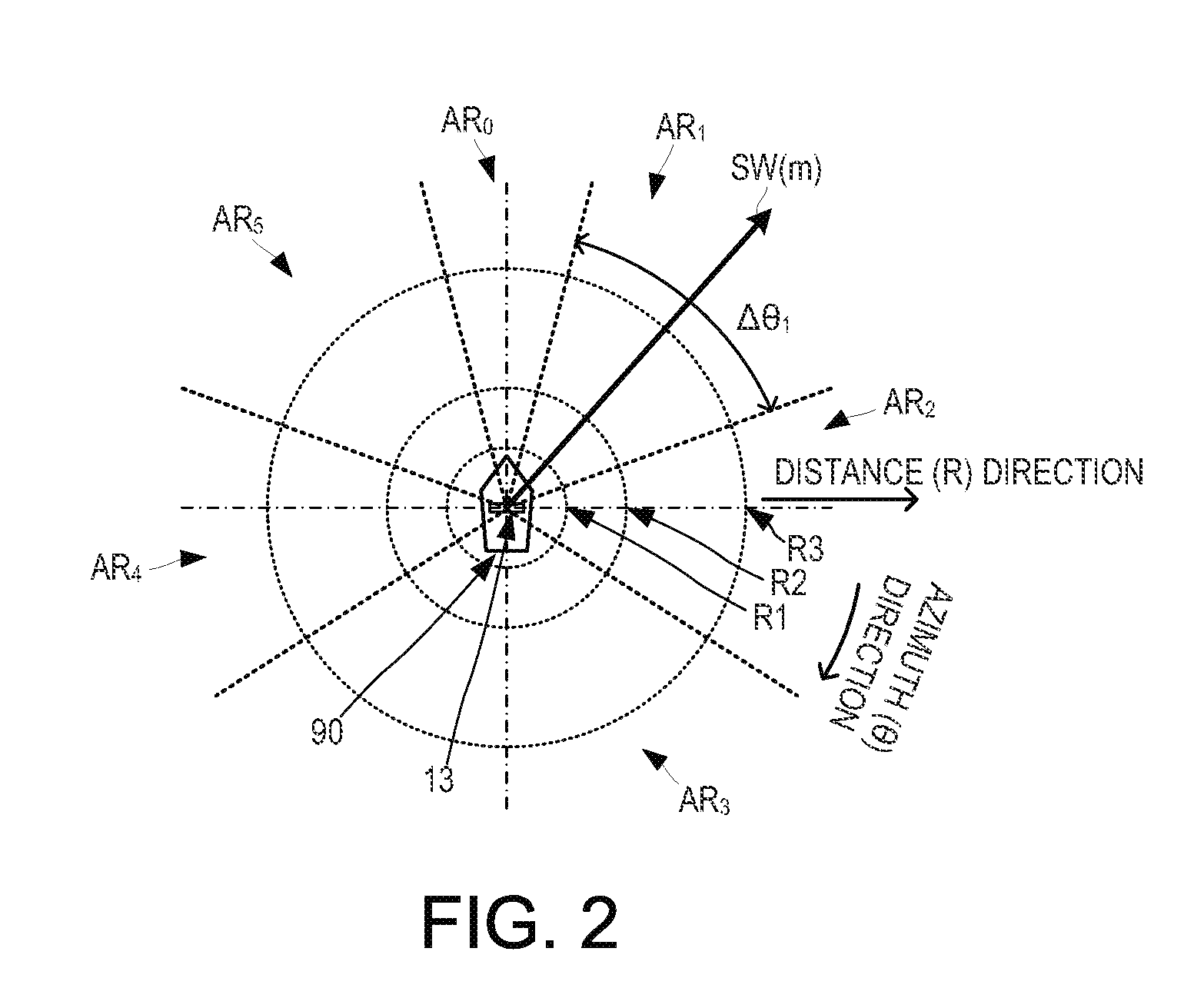 Target object detecting device and echo signal processing method