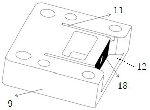 Airtight waveguide-microstrip transition structure