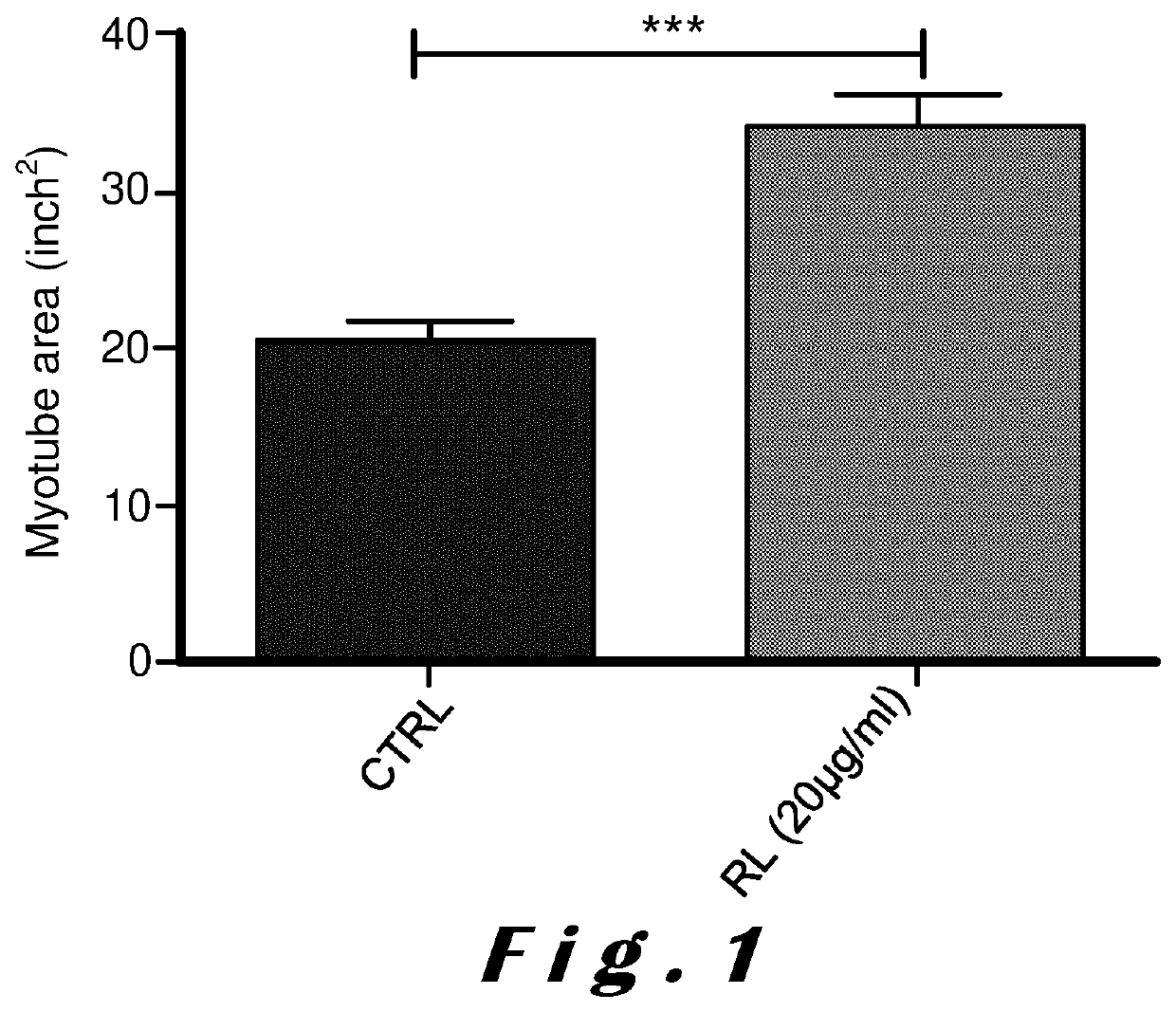 Use of carnosol for increasing muscle protein synthesis