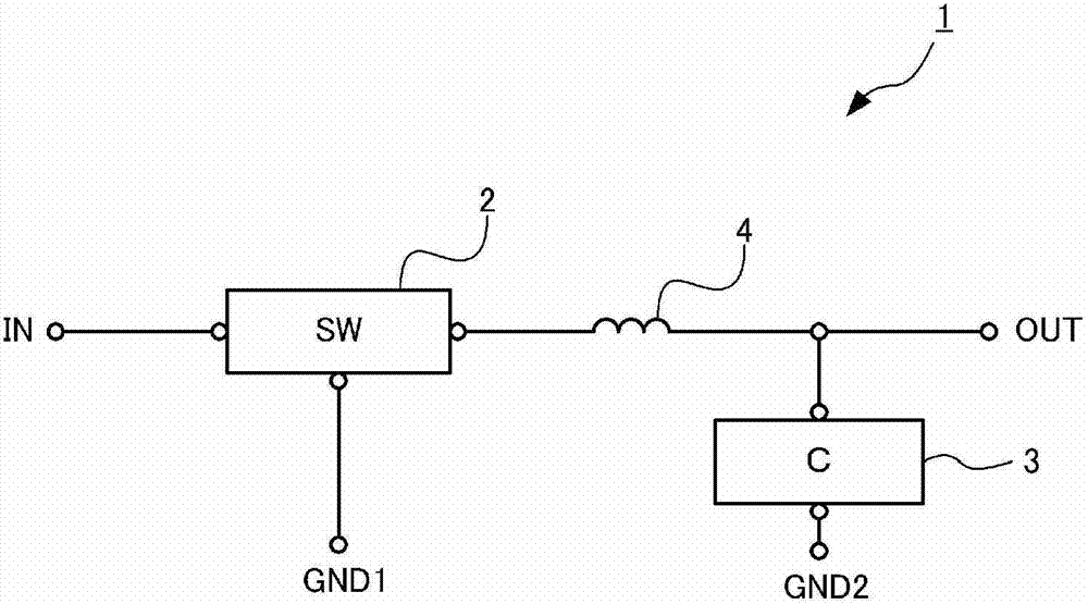 DC-DC convertor module and multilayer substrate