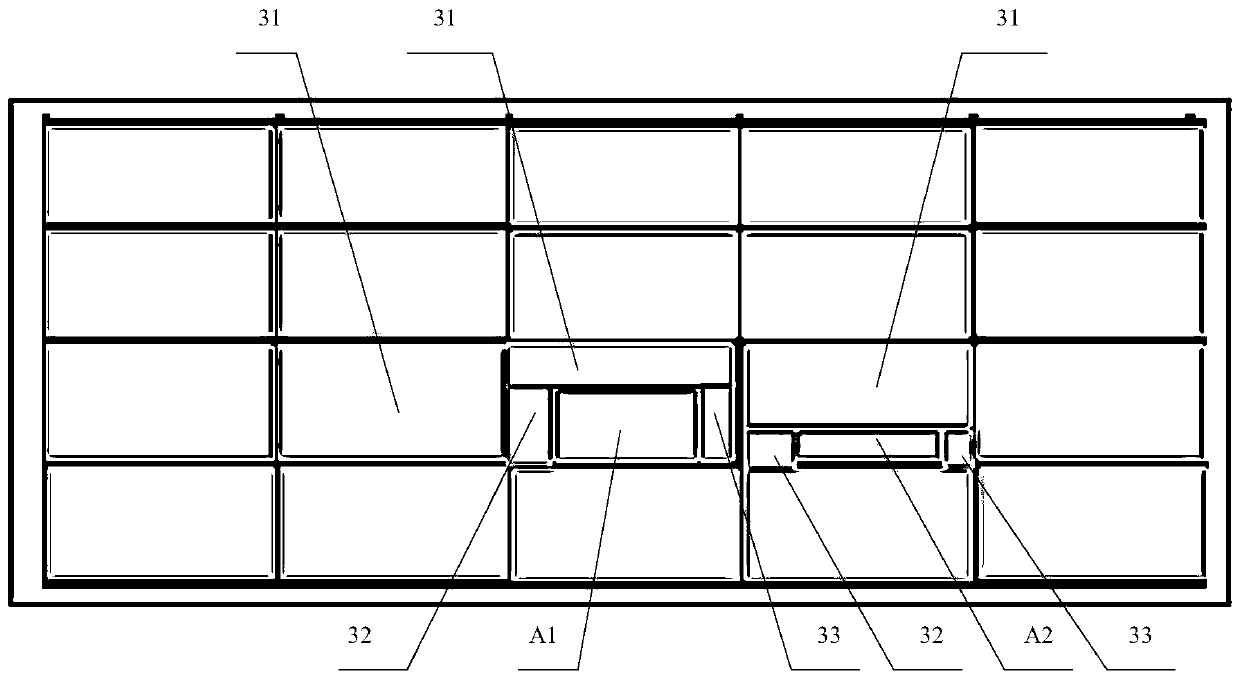 Machine room ventilation structure