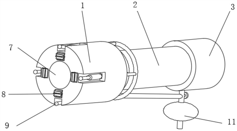 Rhinoscope for human nasal surgery and using method