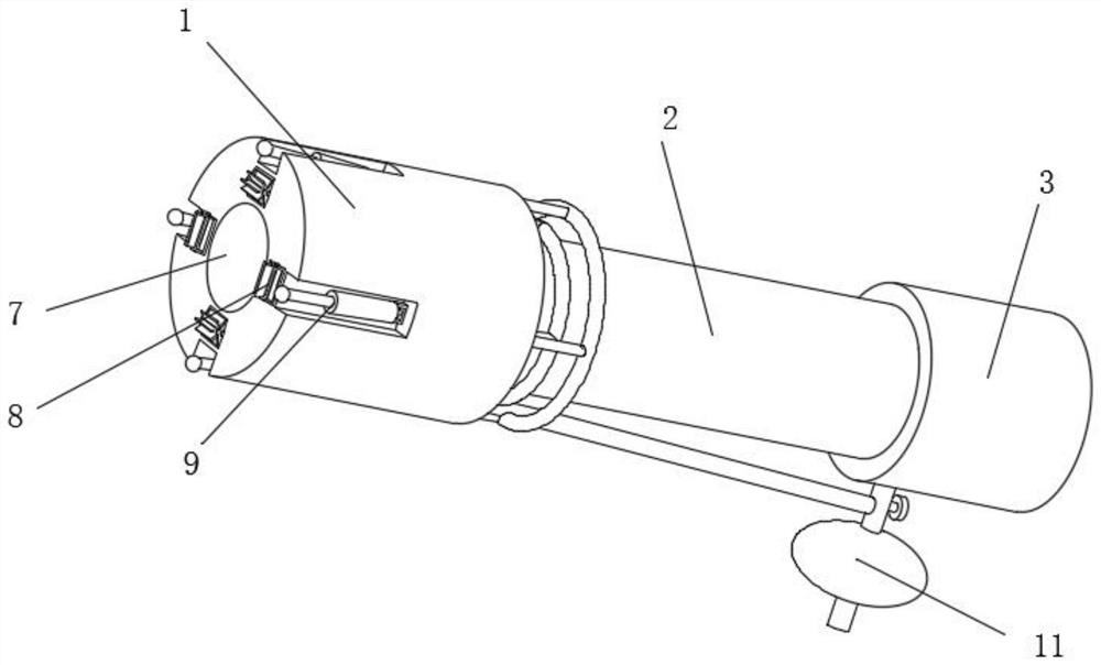 Rhinoscope for human nasal surgery and using method