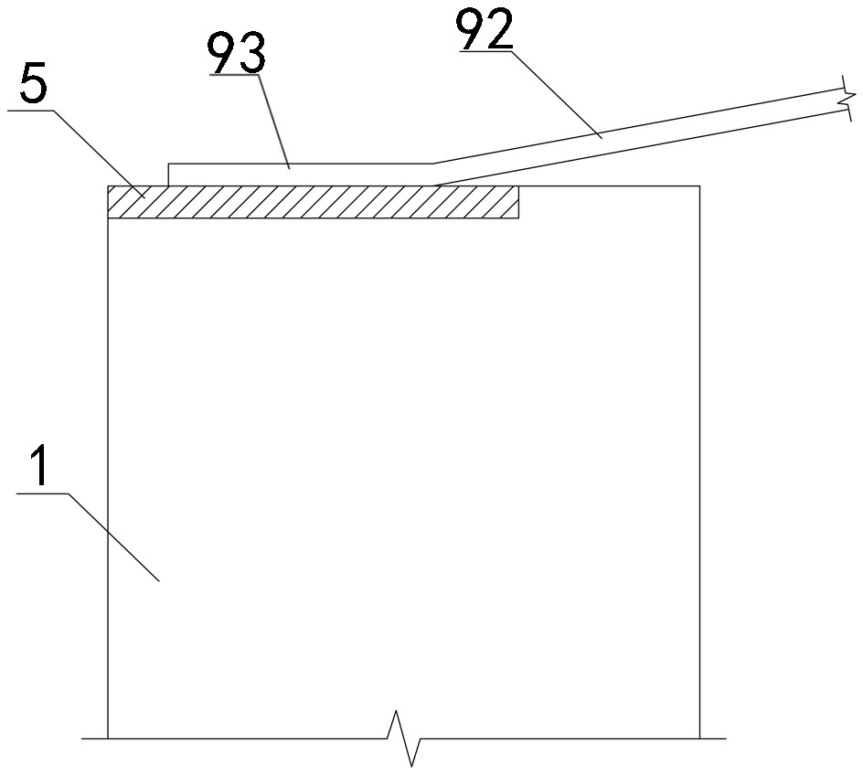 A horizontal connection structure of prefabricated concrete double t-slab and its construction method