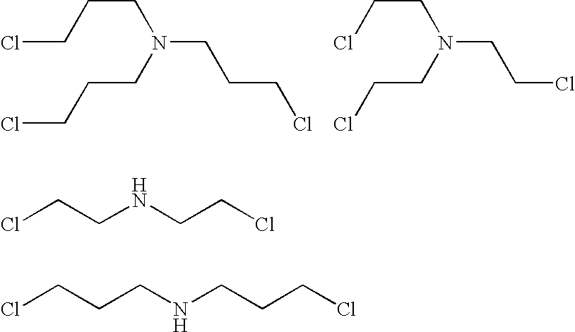 Amine polymer compositions