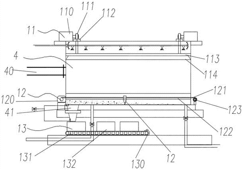 Wet-type dust removal equipment for clearing combustible dust and precipitates and dust removal method