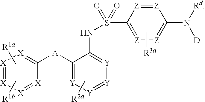 Triazolyl phenyl benzenesulfonamides