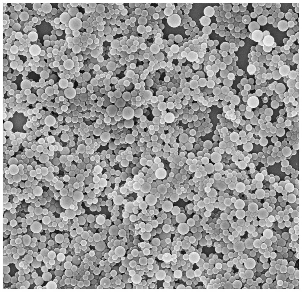 A high tap density lithium manganese iron phosphate positive electrode material and its preparation method and application