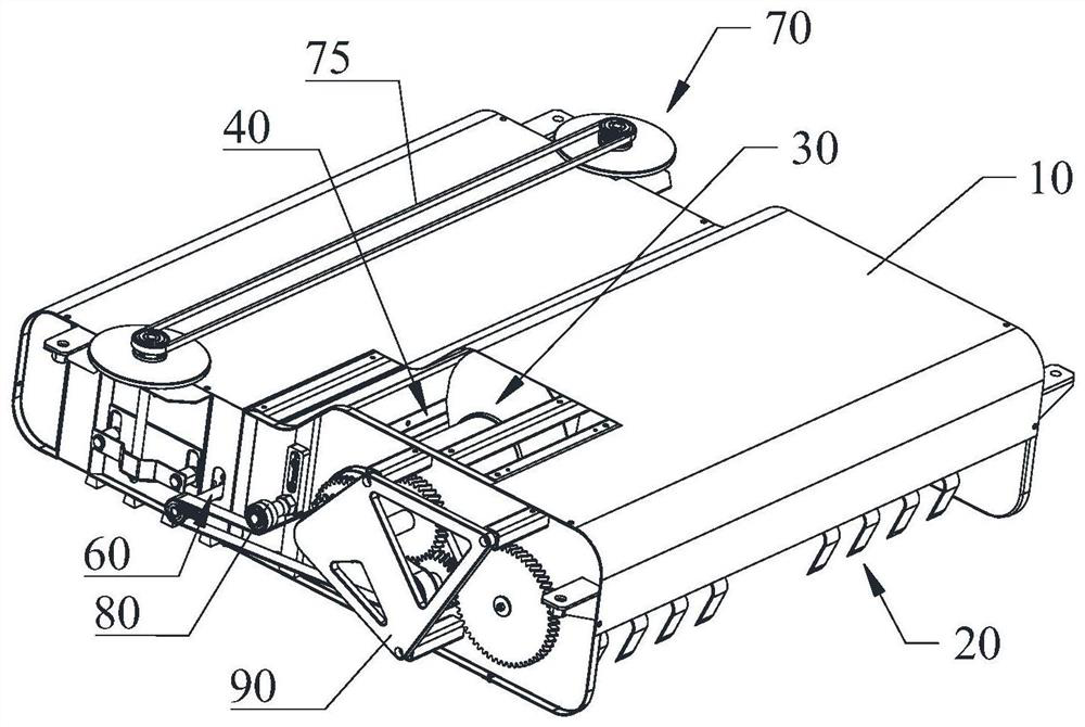 Poultry manure collecting device